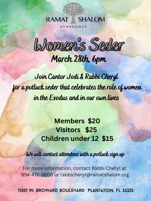 Banner Image for Women's Seder